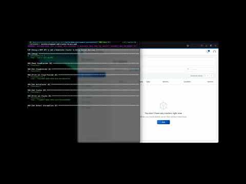 Add Cluster to ACS with Toolkit